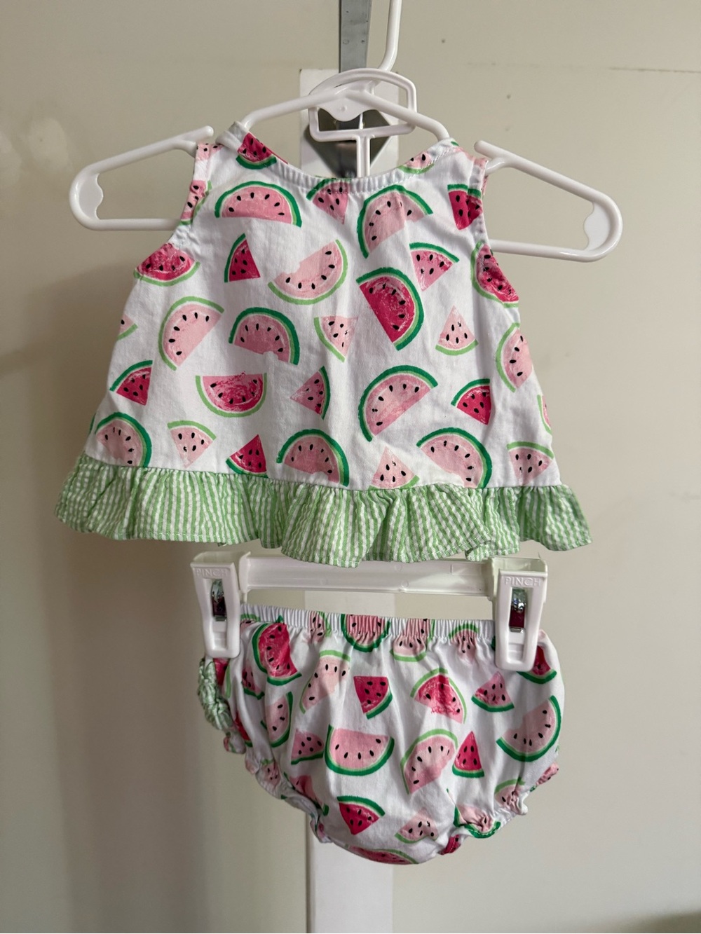 Goodlad Watermelon Ruffle Butt Diaper Set - Picture 1 of 9